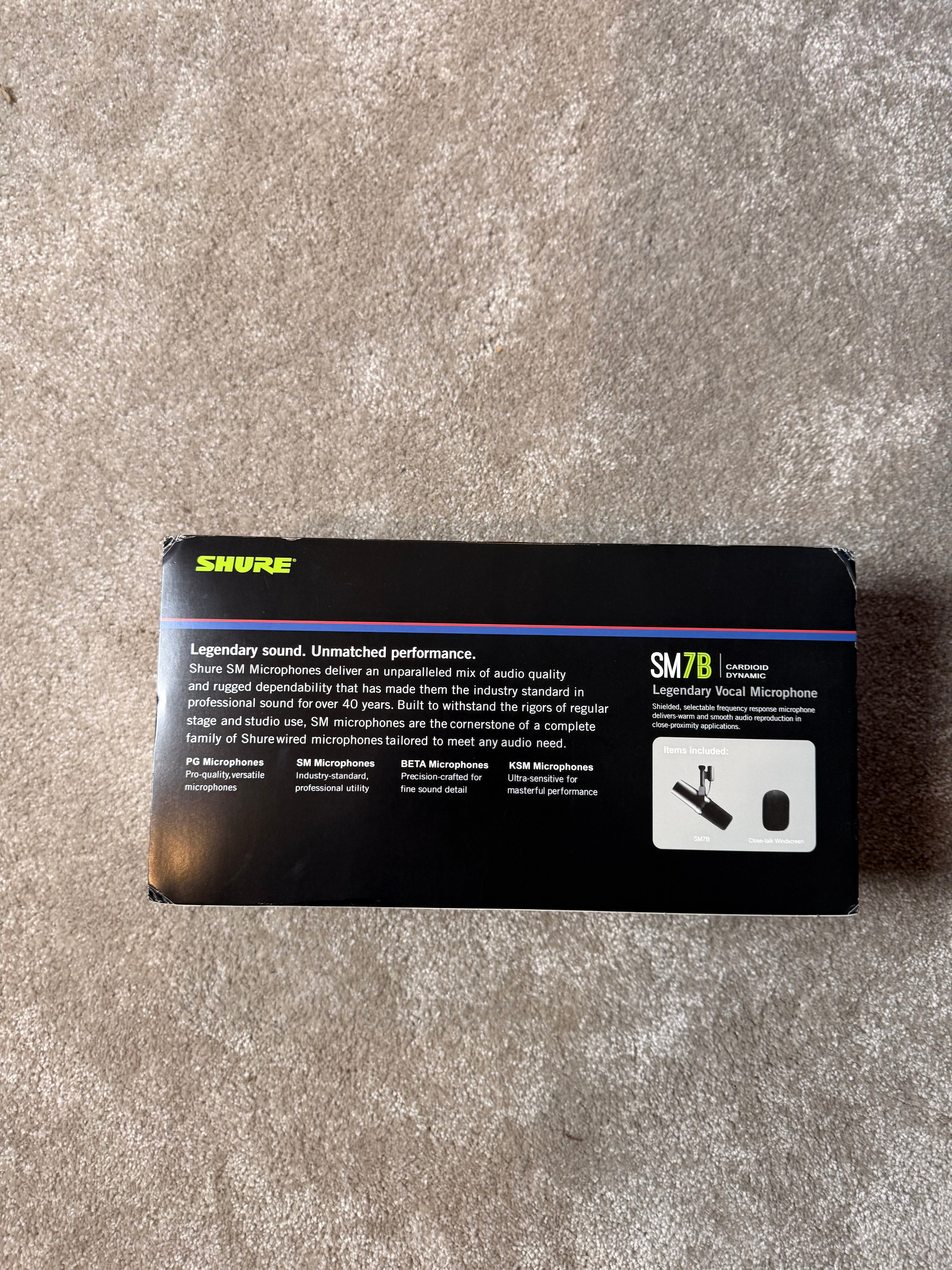 Shure SM7B Dynamic Microphone