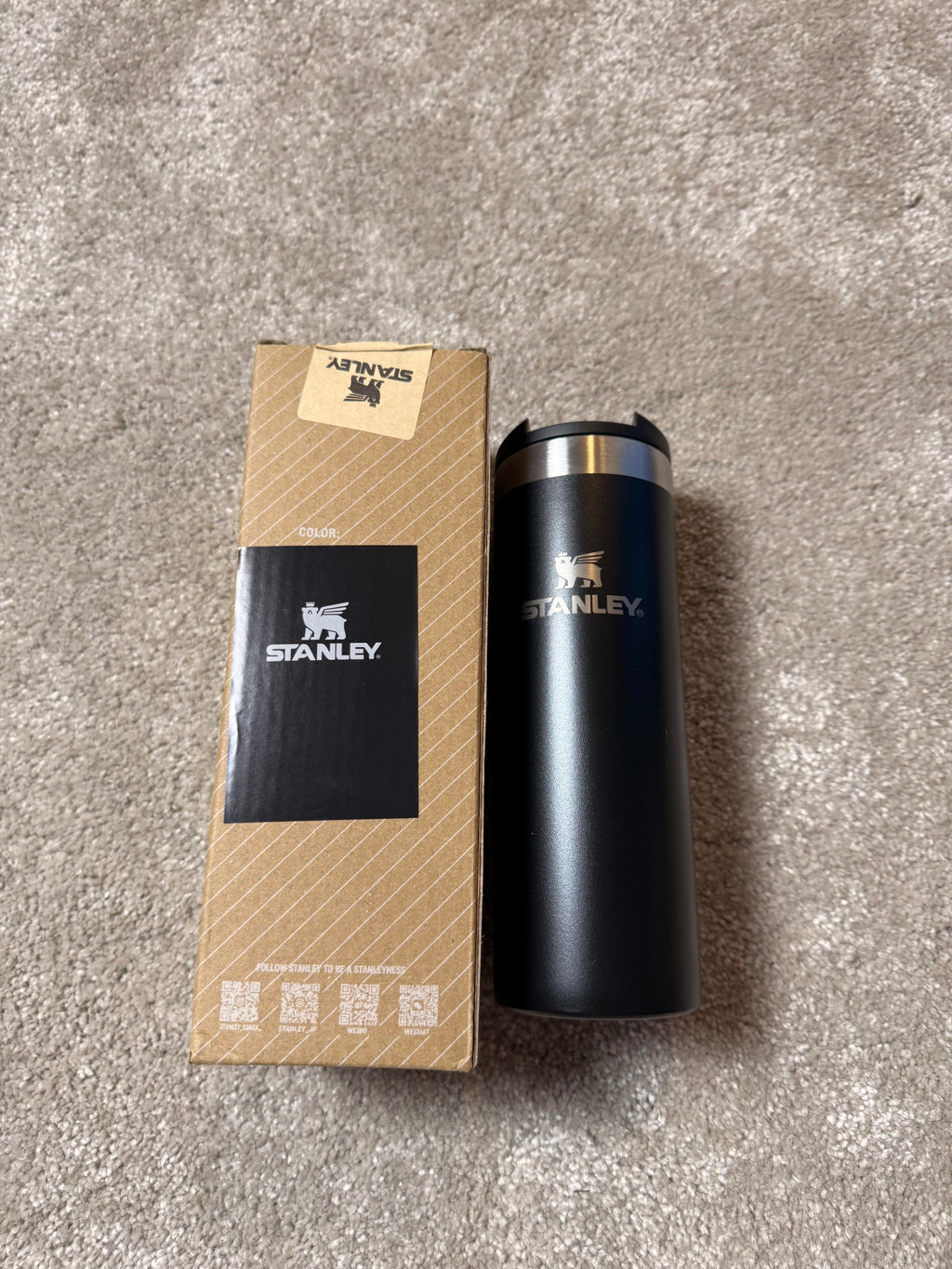 Stanley Insulated Travel Mug / Tumbler – Black